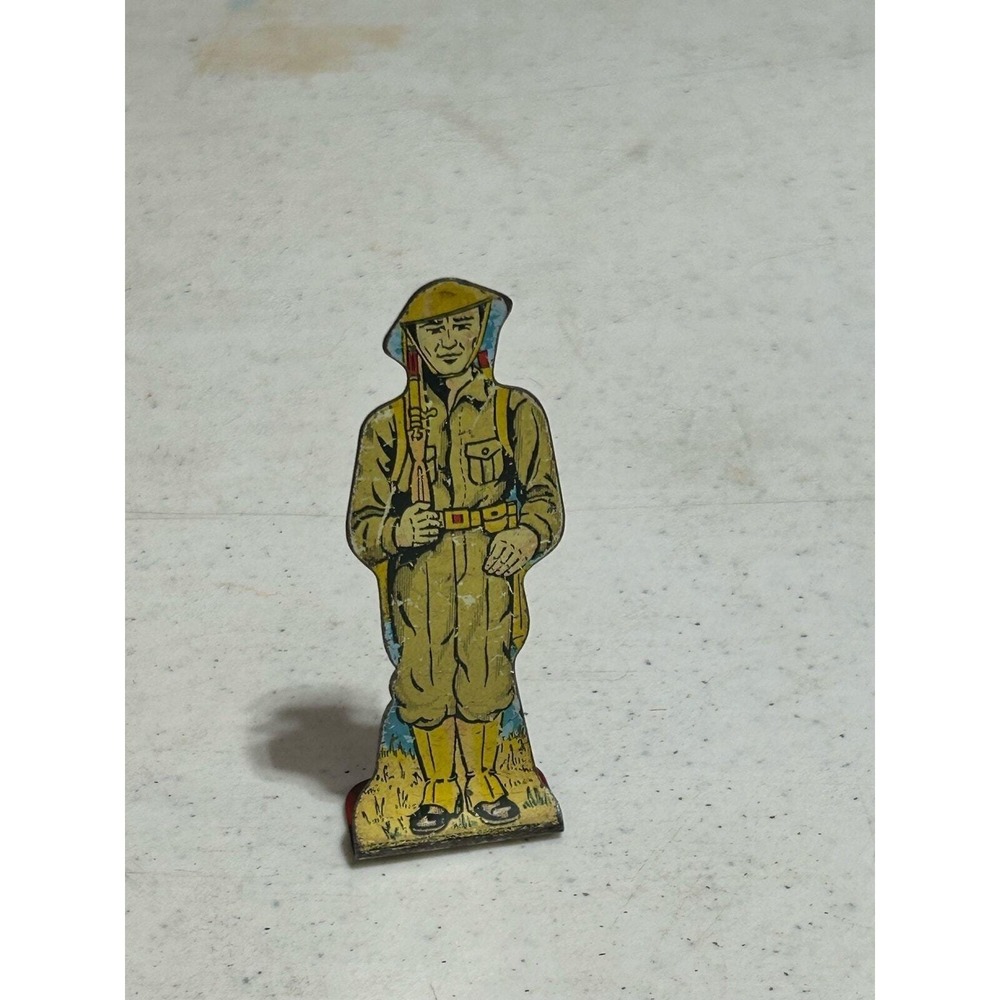 Vintage‎ Marx Infantry Private 5 Tin